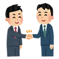 示談成立のイラスト